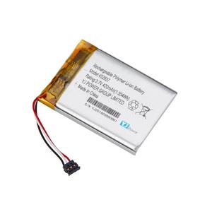 Mini tamaño instrumento láser batería <span class=keywords><strong>3</strong></span>,7 V RC 452837 iones de litio Li-ion - Product Image 1