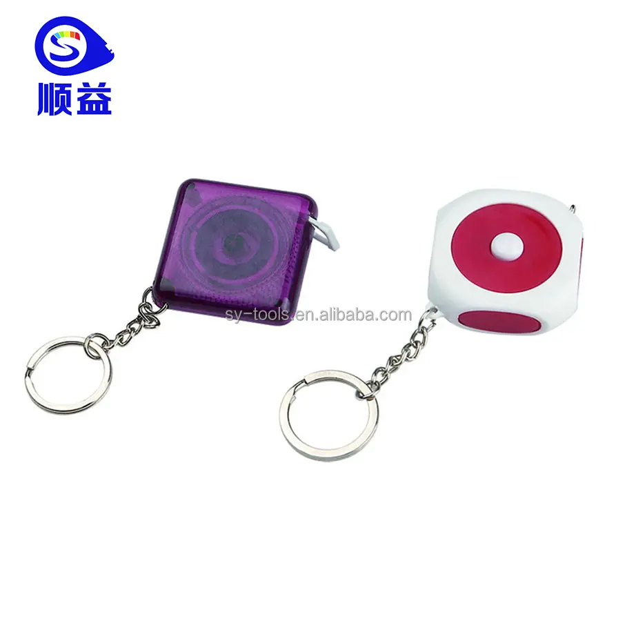 Mới lạ khuyến mại mini tape measure với keychain