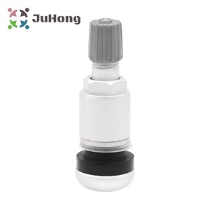 Vanne de <span class=keywords><strong>pneu</strong></span> en plastique anodisé, 1 pièce, MS525AL en aluminium, capuchon hexagonal en plastique adapté à la plupart des voitures, outils de réparation de pneus en alliage - Product Image 1