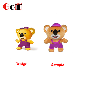 En gros Mignon Petit Ours Animal En Peluche Doux Poupée Personnalisé Ours En Peluche Jouet - Product Image 6