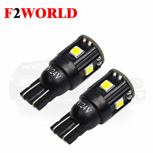 AMS LED f2world LED T10 3030 7smd ánh sáng trắng LED tự động đèn đuôi bật tín hiệu nội thất 12V bóng đèn cho tất cả các loại xe - Product Image 4