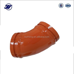 シングルウォールHD 130Bar DN125 R275 90度肘コンクリートポンプ用建設機械部品 - Product Image 4