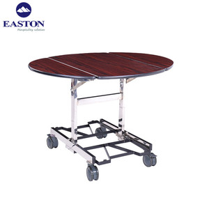 이스턴 디자인 우수 호텔 룸 더블 드롭 리프 하우스 키핑 서비스 트롤리 - Product Image 5