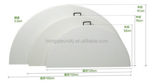 1.52m 5ft <strong>Small</strong> Plastic Folding Round <strong>Table</strong>, Cheap Outdoor Folding Round <strong>Table</strong>, <strong>Garden</strong> <strong>Table</strong> (HQ-ZY152) - Product Image 6