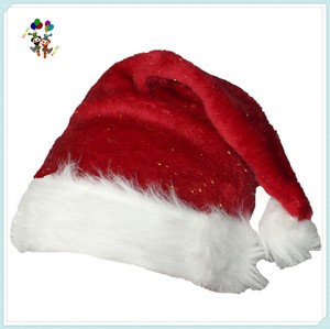 Calidad colores rojo y blanco <span class=keywords><strong>Deluxe</strong></span> Navidad padre FIESTA DE Navidad Santa sombreros 2017 - Product Image 4