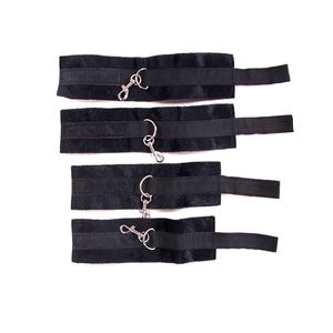 מין שעבוד סאדו עבדים SM ניילון שחור צלב של יד וקרסול איפוק מבוגרים סקס צעצועי צלב - Product Image 3