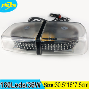 Al por mayor 36 W/30.5 cm 12/24 voltios <span class=keywords><strong>seguridad</strong></span> vial semáforo portátil coche techo LED parpadeante magnética - Product Image 2