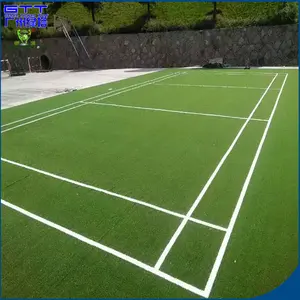 Outdoor Badminton Court Turf Artificial Grass For Basketball Flooring