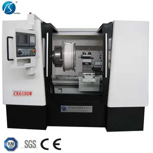 Pengendali Syntec CNC Perbaikan Roda Aloi, Potongan Berlian CK6180W