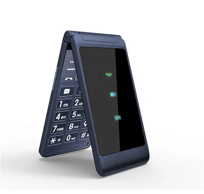 Flip Feature Gsm Mobilephones Ondersteuning Dual Sim-kaart Met Moq 5K Stuks