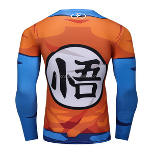 Camiseta Deportiva Cody Lundin para Hombre, Diseño <span class=keywords><strong>Animal</strong></span>, Goku Superhéroe Saiyan, Impresión 3D, Manga Larga, Sublimación - Product Image 6