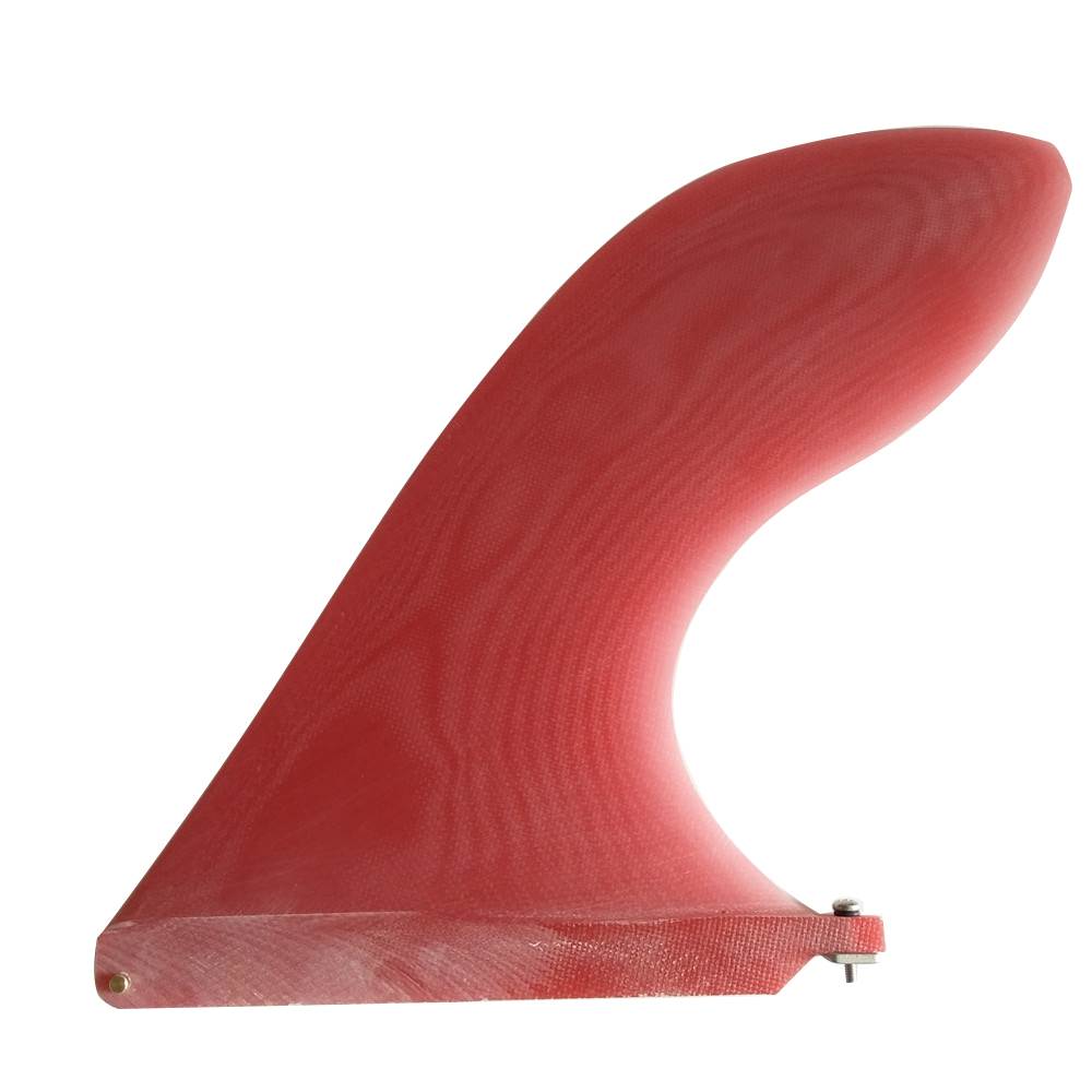 Unique de qualité supérieure Centre 8 ''Ailerons De Planche De Surf En Nid D'abeille En fibre de verre Surf Palmes