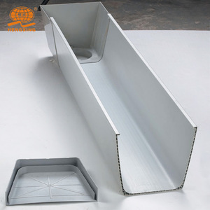 Nhà máy PVC mái nước mưa máng xối/<span class=keywords><strong>downspout</strong></span> kích thước, pvc nước mưa máng - Product Image 3