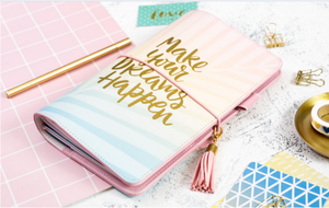 リングバインダー付き文房具学校ヴィンテージレザージャーナル<span class=keywords><strong>a5</strong></span>レザープランナー用カスタムノートブック印刷ノートブック - Product Image 2