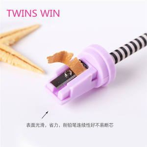 Senarai Alat Tulis Kantor Terbaru Kamboja Sampel Gratis Desain Baru Pengasah Pensil Multifungsi dengan Penghapus Karet 3D 439 - Product Image 4