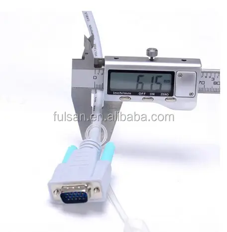 كابلات vga مطلية بالذهب 1080P 30 مسمار إلى vga