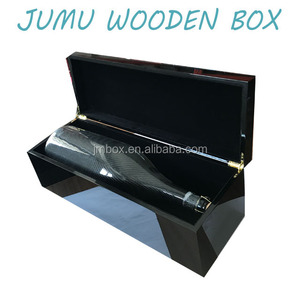 Boîte à champagne <span class=keywords><strong>Nabuchodonosor</strong></span> en bois de luxe avec finition laquée noire piano - Product Image 6