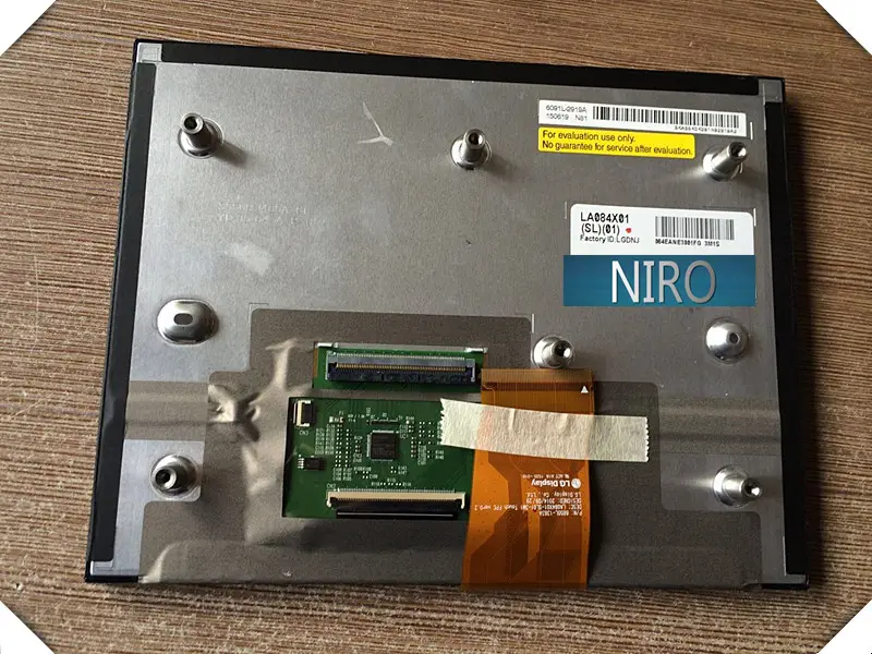 Niro Brand Original 8.4" TFT LCD Display Screen LA084X01(SL)(01) LCD Panel LA084X01-SL01 For Car Spare Parts Assembly