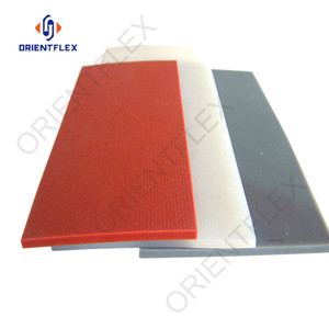 Tapis en <span class=keywords><strong>caoutchouc</strong></span> de silicone rouge et blanc, grand, <span class=keywords><strong>antidérapant</strong></span>, résistant, en rouleau, pour sol - Product Image 4