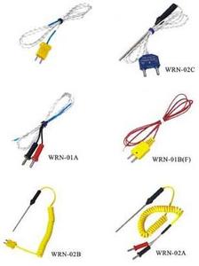 K 타입 접촉 온도 감지기 멀티미터 테스트 프로브 케이블 바나나 플러그 WRN-01A - Product Image 6