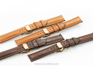 18 19 20 21 22mm En Acier Inoxydable Ross Or Déploiement Fermoir En Cuir Montre <span class=keywords><strong>de</strong></span> Courroie <span class=keywords><strong>De</strong></span> Bande - Product Image 1