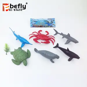 Sea turtle delphin hohl modell weichem kunststoff tier spielzeug