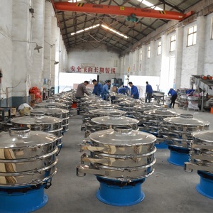 高品质中国 1200毫米 3 甲板化学颗粒工业粉末过滤器圆形振动旋转筛筛 - Product Image 3