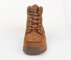 Zapatos de seguridad para trabajo con punta de acero para hombre táctico de cuero genuino a buen precio de alta calidad - Product Image 4