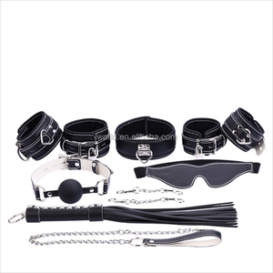 7 piezas <span class=keywords><strong>de</strong></span> cuero Suave esclavo esclavitud bdsm bondage para <span class=keywords><strong>hombre</strong></span> <span class=keywords><strong>de</strong></span> cuero esposas para tobillos bdsm bondage - Product Image 3