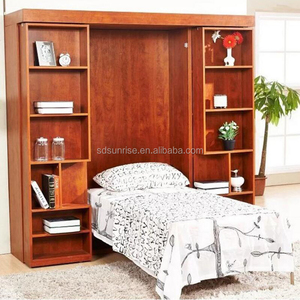 Multifunción <span class=keywords><strong>cama</strong></span> de la pared oculta giratorio <span class=keywords><strong>murphy</strong></span> <span class=keywords><strong>cama</strong></span> con estantería - Product Image 3