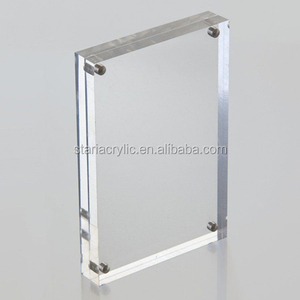 <span class=keywords><strong>4x6</strong></span> Acrylic từ hình ảnh khung dày Acrylic ảnh khối rõ ràng xem thông qua hai mặt hình ảnh nam châm - Product Image 1