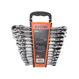 24pcs Ratchet <strong>Ring</strong> Combination <strong>Spanner</strong> Wrench <strong>Set</strong> for Repair - Product Image 1