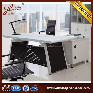 Compra directa de china grado superior de vidrio templado mesa de oficina de compra en alibaba - Product Image 2