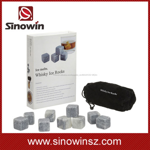 Pierres <span class=keywords><strong>de</strong></span> Whiskey Rocks Chilling 9 Pcs Set Ice Cubes <span class=keywords><strong>Vin</strong></span> Scotch Stéatite NOUVEAU - Product Image 5