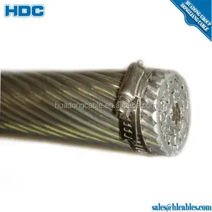 ACSR-conductor de aluminio para perros, alambre de acero reforzado, 50 mm2, 100 mm2