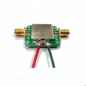 Taidacent DC12V Broadband 1MHz-2GHz Gain 32dB RF LNA Amplifier Cable TV Booster Signal Amplifier FM Signal Amplifier