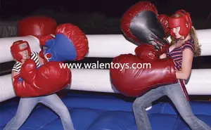 Забавные боксерские перчатки, надувные Забавные игрушки из ПВХ