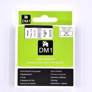 PUTY <span class=keywords><strong>dymo</strong></span> <span class=keywords><strong>ruban</strong></span> imprimante d'étiquettes 1/2 "Ovalo compatible <span class=keywords><strong>DYMO</strong></span> d1 rubans d'étiquettes D1 étiquette cassette <span class=keywords><strong>45013</strong></span> - Product Image 4