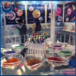 Cosmoprof juste 2015 Shengzhu multi <span class=keywords><strong>couleur</strong></span> Chameleon pigments nacrés pour vernis à ongles - Product Image 3