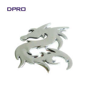 Rồng <span class=keywords><strong>Shape</strong></span> Car Chrome Badge <span class=keywords><strong>Emblem</strong></span> - Product Image 1
