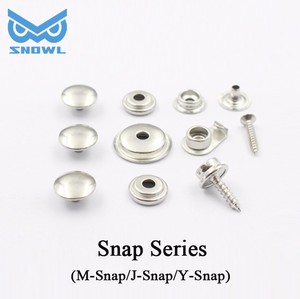 Snowl 2025 nóng bán sản phẩm mũ bảo hiểm phụ kiện Snap Fastener Mũ bảo hiểm an toàn 316 thép không gỉ vít phần cứng phù hợp - Product Image 5
