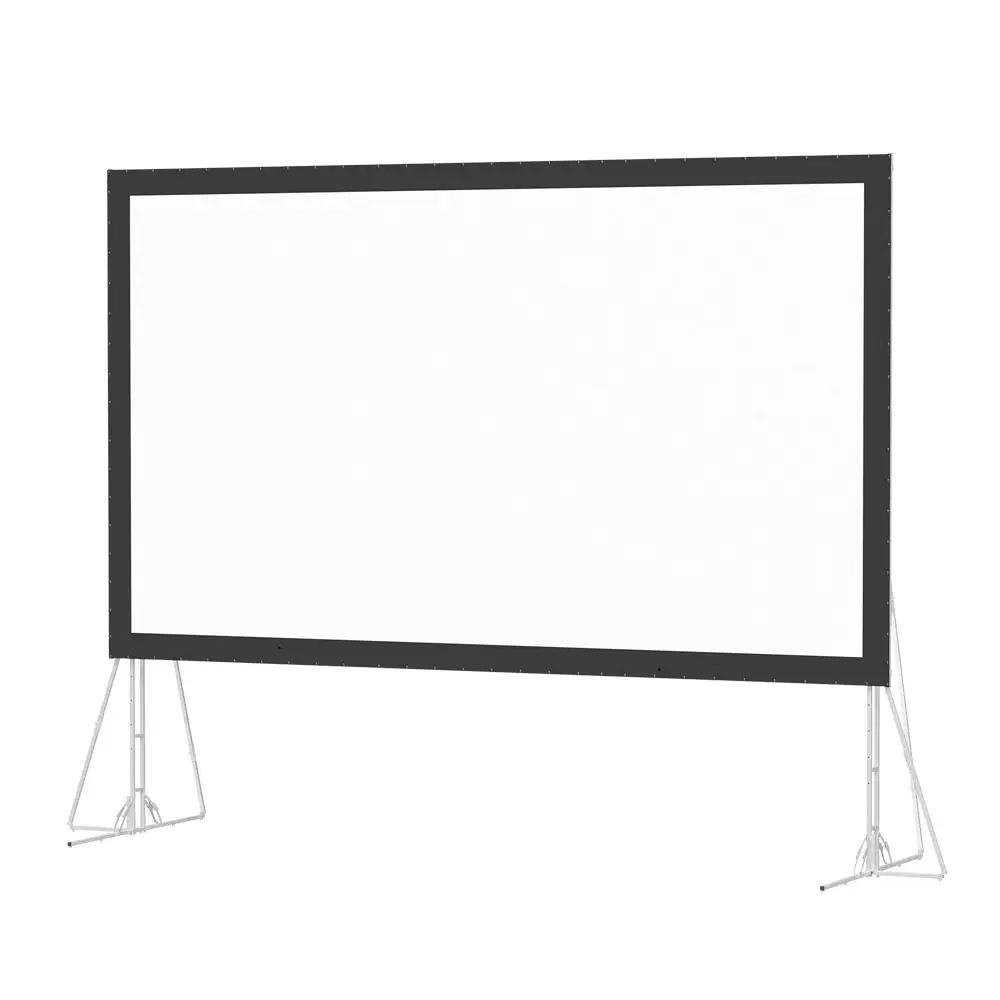 PVC Fabric FrontとRear Projection画面200インチ対角16:9 Viewing Area 4425 × 2489ミリメートルFast Fold Screen