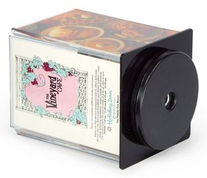 Exhibidor <span class=keywords><strong>de</strong></span> Acrílico <span class=keywords><strong>de</strong></span> 4 Lados para Mesa, 4 x 6, con Base Giratoria - Product Image 2