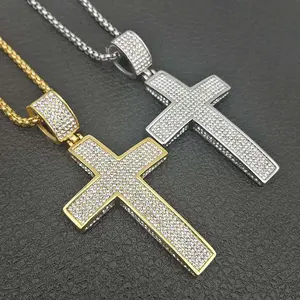 Uxury-pendientes eligiosos de cross, ropa de deporte sin costuras - Product Image 1