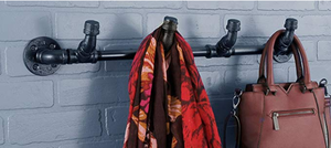 Đen Retro dễ uốn sắt Threaded 1/<span class=keywords><strong>2</strong></span> "<span class=keywords><strong>3</strong></span>/4" sàn mạ kẽm mặt bích phụ kiện đường ống cho DIY đồ nội thất - Product Image 5