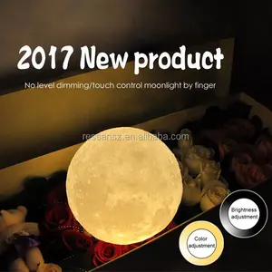 3D печать Луны лампа Moon In My Room дистанционного ночник USB аккумуляторная декоративная Лунная ночь для спальни