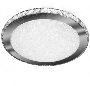 创新水晶高档装饰嵌入式 led 天花板灯 18 W 2800-6000 K 白色铬豪华