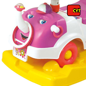 Forma di elefante di plastica camminatore auto per il bambino - Product Image 3