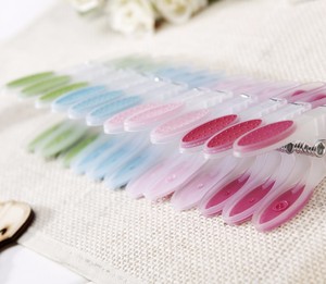 Đa Chức Năng 24 Gói Túi Màu Nhựa Thép Không Gỉ Mùa Xuân Quần Áo Kẹp Quần Áo Kẹp Để Treo Quần Áo - Product Image 3