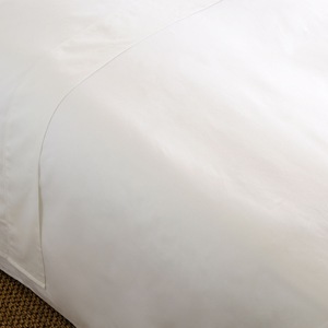 Trắng 800tc mô hình rắn dệt kỹ thuật 4 cái được trang bị tấm Ga Trải Giường thiết lập 100% bông được trang bị và tấm phẳng thiết lập - Product Image 3